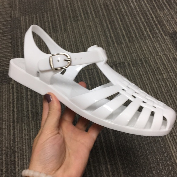 White jelly sandal - Picture 3 of 5